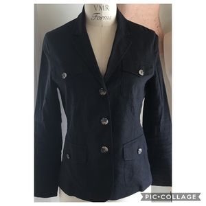 Theory Stretch Linen Blazer size 10